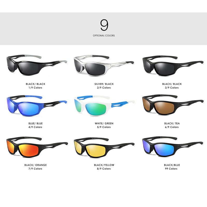 신제품 편광 선글라스, 3279 트렌드 라운드 프레임 선글라스, 승마 고글, 컬러풀 반사 안경, 낚시 라이딩